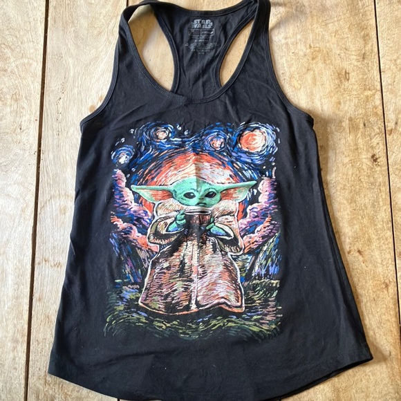 Fifth Sun Tops Star Wars Tank Top Baby Yoda Poshmark